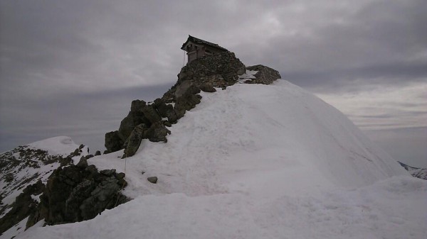 立山 雄山 スノボ