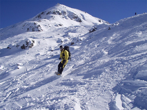 立山 浄土山 山スキー スノーボード