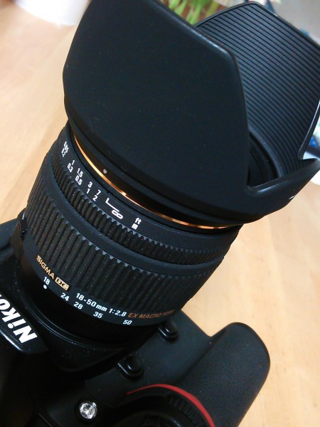 SIGMA 18-50mm F2.8 EX DC MACRO HSM