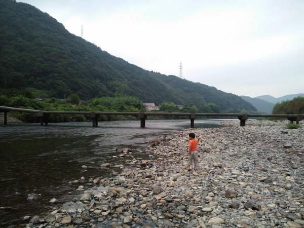 錦川 潜水橋 沈下橋