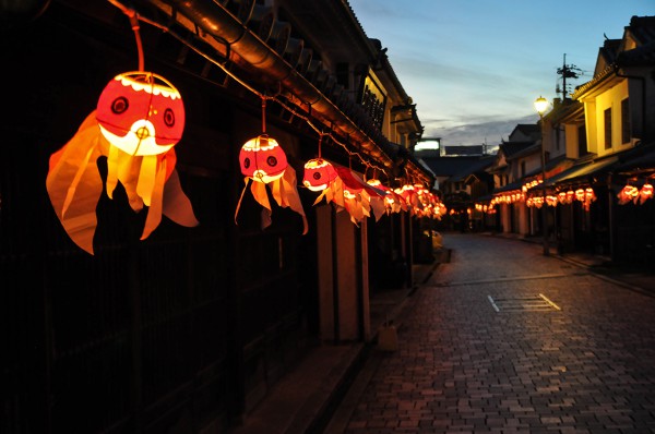 金魚ちょうちん祭り