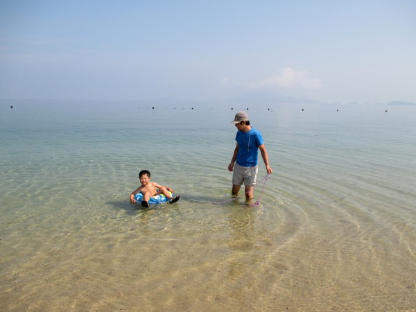 周防大島、逗子ヶ浜