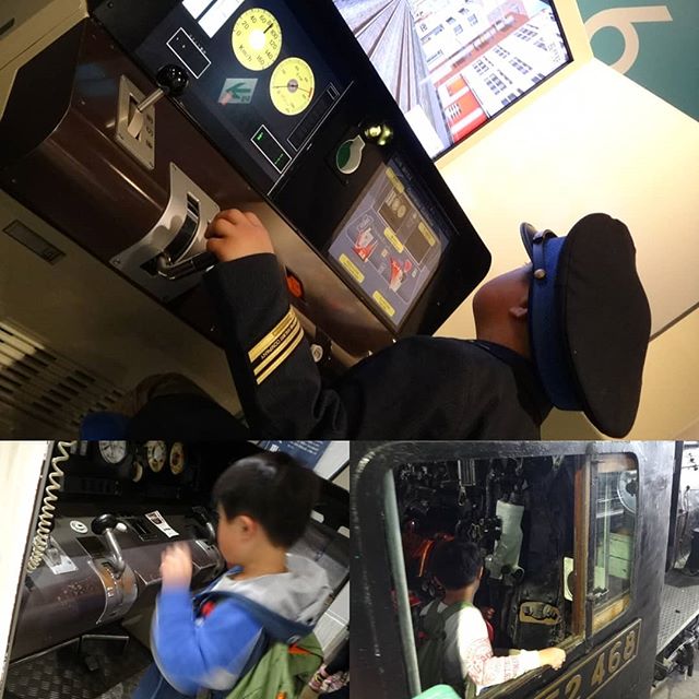 運転シュミレータの抽選に当たった！__#運転シュミレーター #京都鉄道博物館 #息子と二人旅