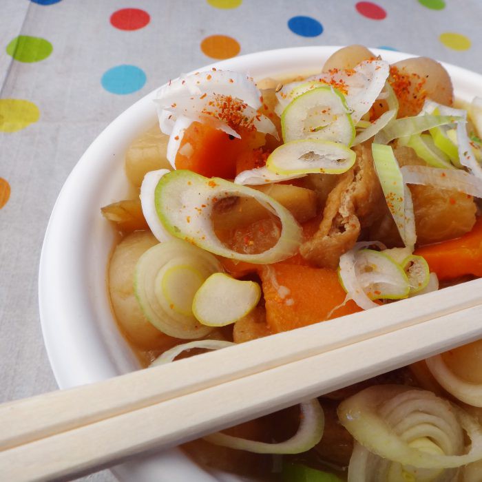 所沢神明社　うどん